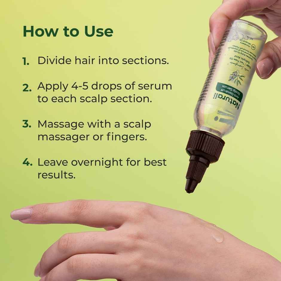 Naturali Anti-Dandruff Scalp Serum Sage Tea Tree Oil & Salicylic Acid