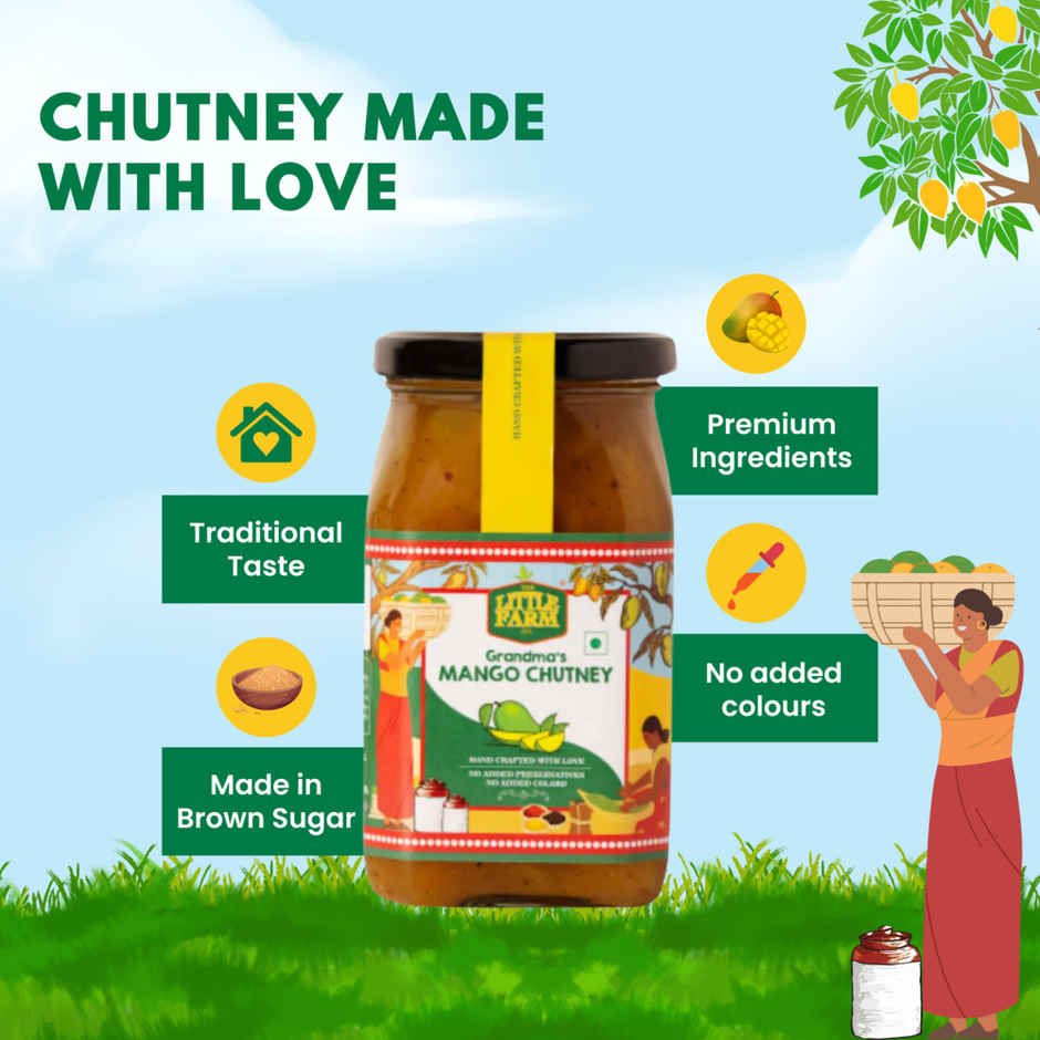 The Little Farm Co. Mango Chutney | No Added Colors