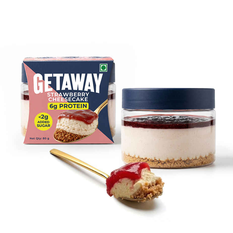 Get-A-Way Strawberry Cheesecake Jar