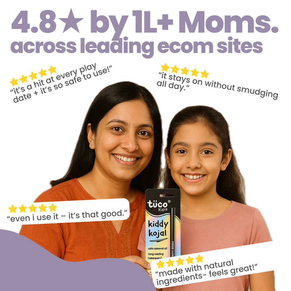 Tuco Kids Kiddy Kajal, Safe for Eyes