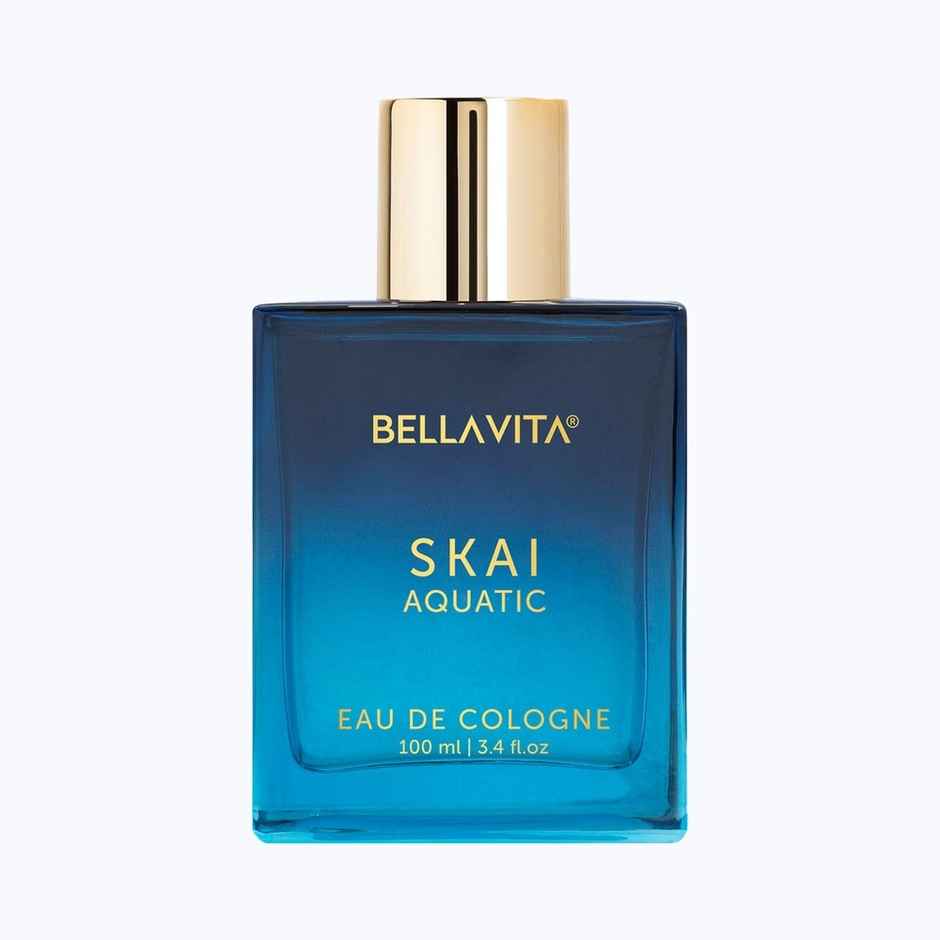 Bella Vita Organic Luxury Skai Aquatic Unisex Eau De Cologne Perfume | Everyday Fragrance