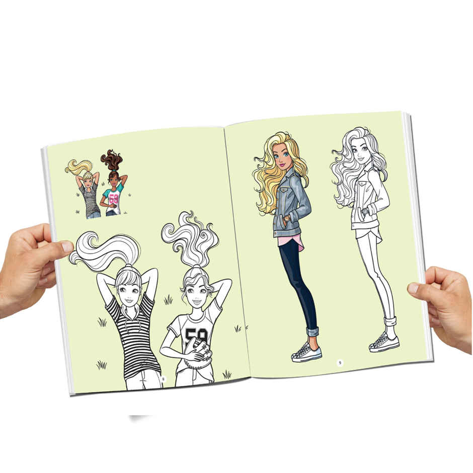 Dreamland Barbie Copy Colouring Book 24 Pages