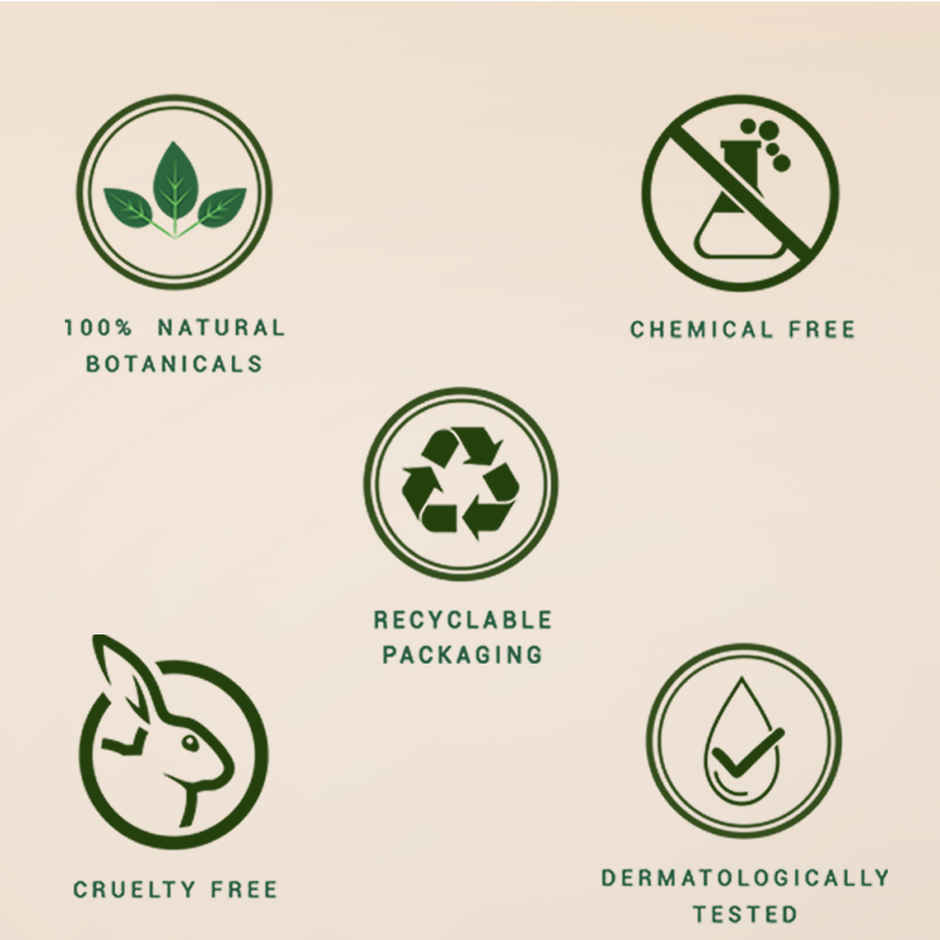 Biotique Herbcolor Natural Black | 1N | 30g + 45ml