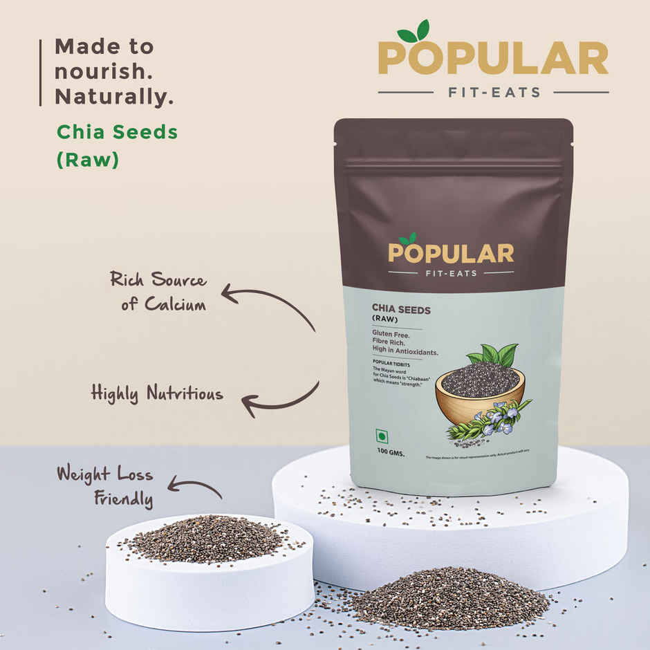 Popular Essentials Fit Chia Seeds | Raw