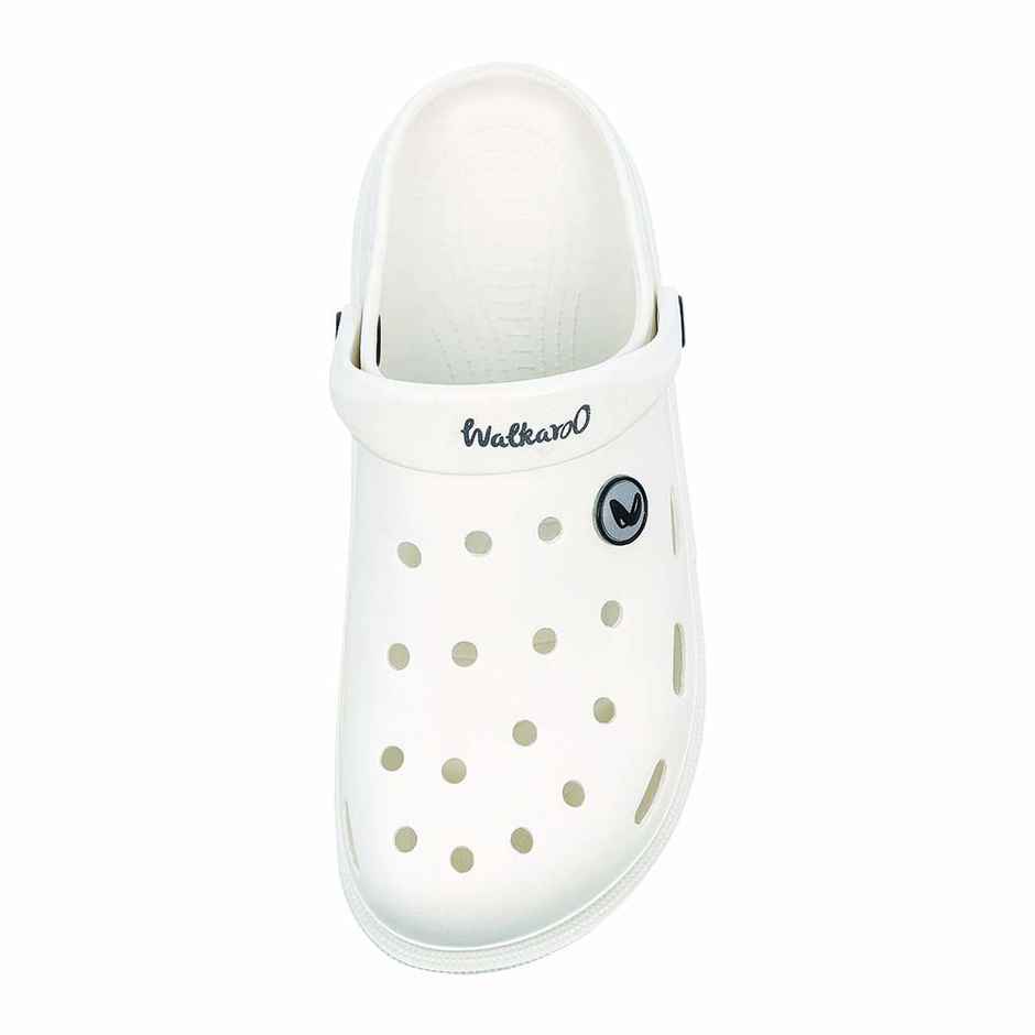 Walkaroo Men's Clogs - WC4843 White UK10