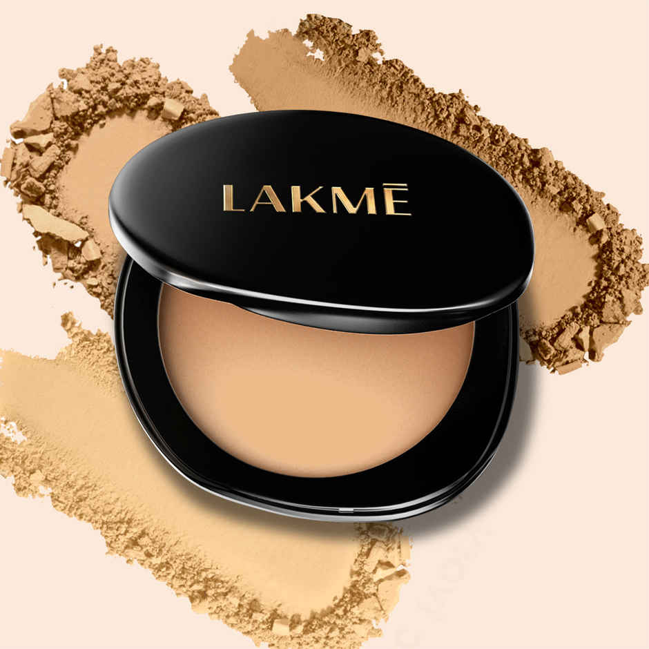 Lakme Compact Powder - Golden Medium | Spf 23 Uva-Uvb Protection