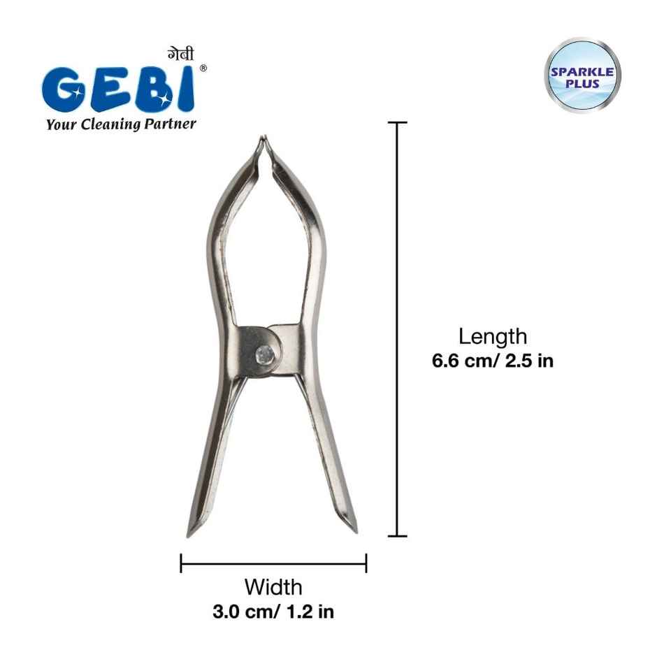 Gebi Stainless Steel Cloth Clips