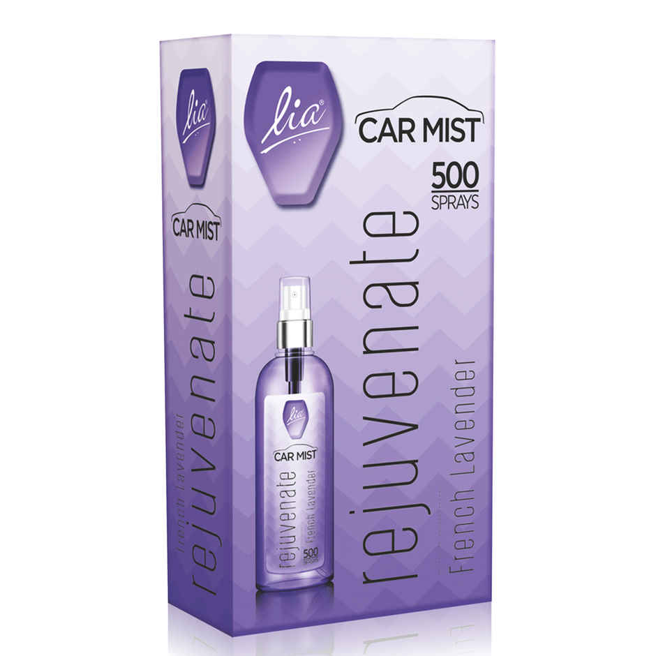 Lia French Lavender Car Mist/Spray | Long Lasting Air Freshener for Car | From House of Cycle