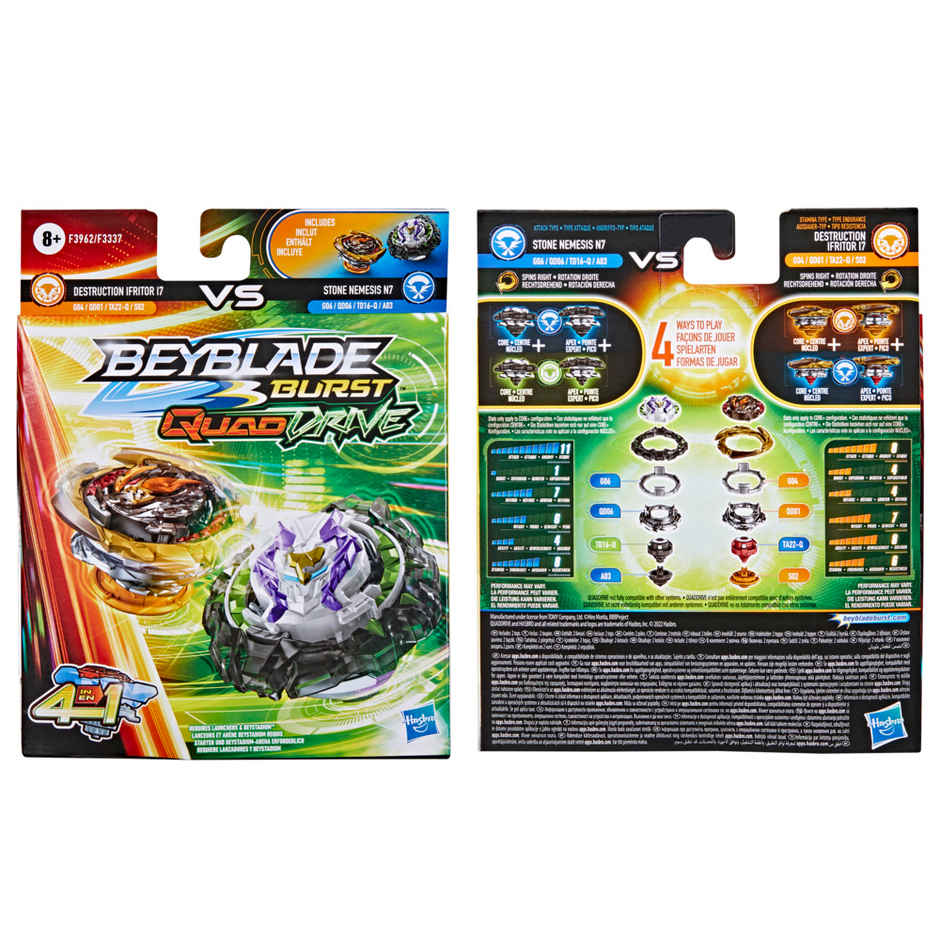 Hasbro Beyblade Stone Nemesis N7 Dstr Ifritor I7