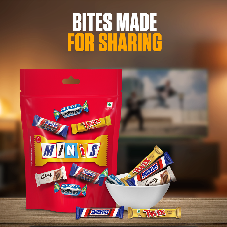 Snickers Best of Minis Assorted Chocolates Mini Pack Combo