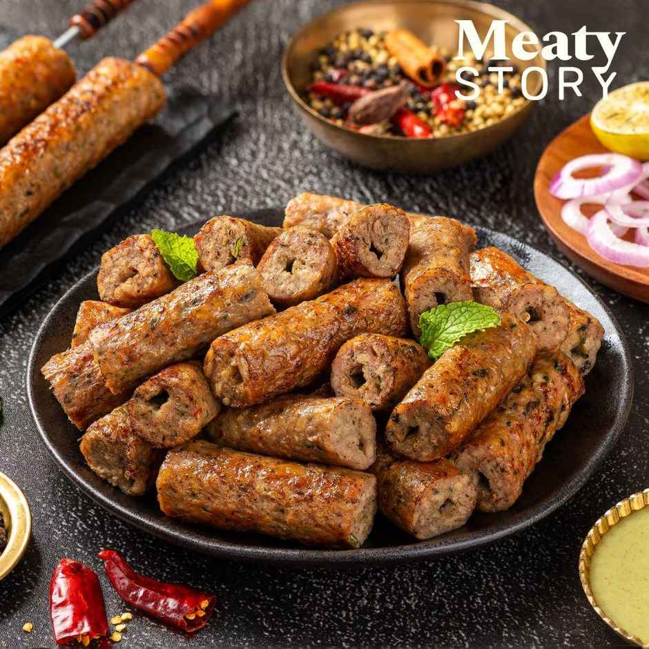Meaty Story Purani Dilli Ka Chicken Seekh Kebab