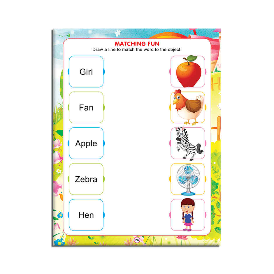 Dreamland My Activity Phonics Activity Book for Kids Age 2 to 5