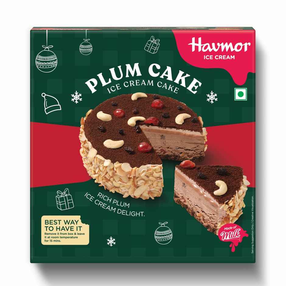 Havmor Plum Cake Ice Cream Cake
