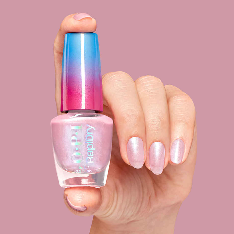 OPI Rapidry Nail Polish Speed Date Me Soft Pink Quick Dry Smudge Proof