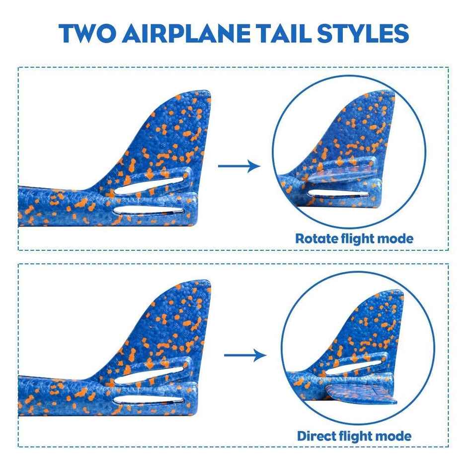 Toyshine Pack of 2 Foam Throwing Planes | 17.5 Inches