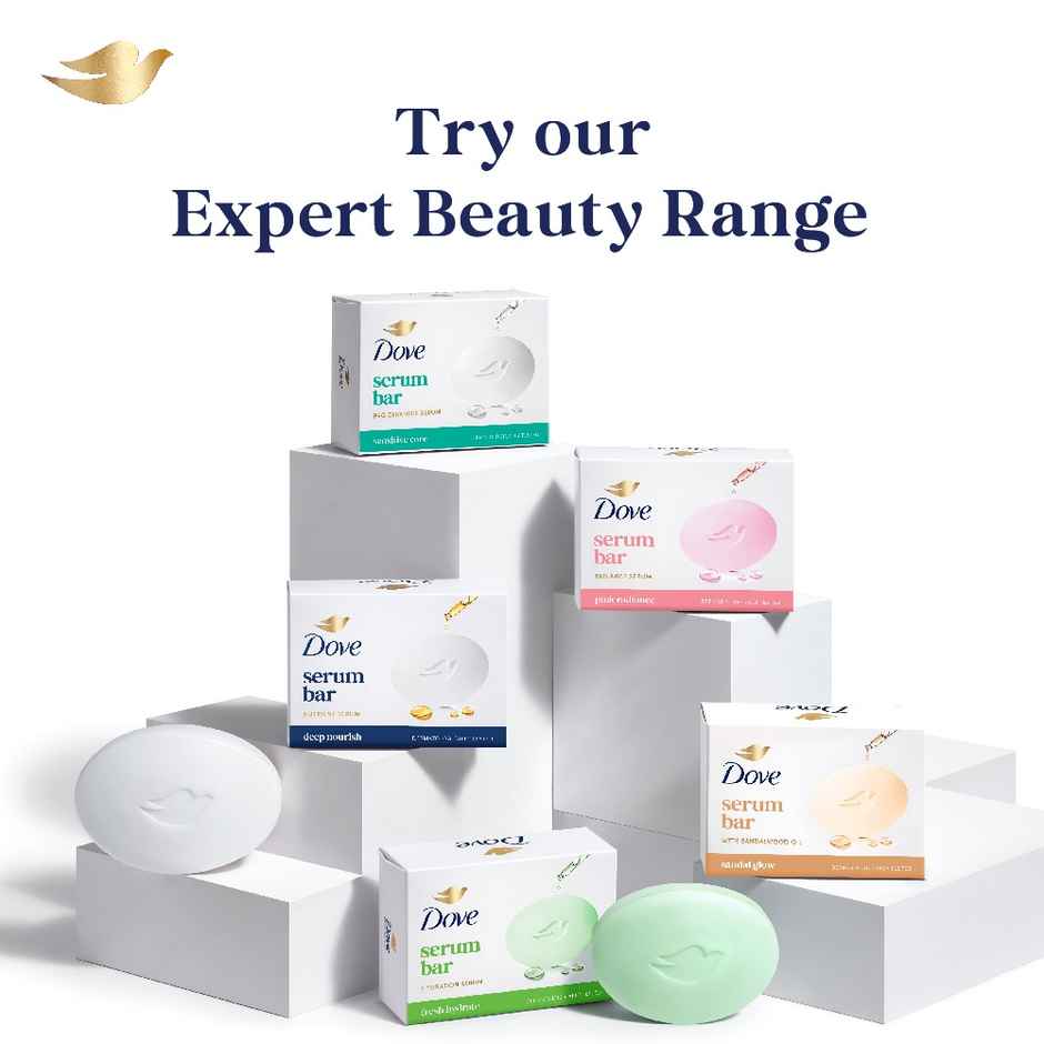 Dove Serum Beauty Bar - Soft Smooth Moisturised Skin
