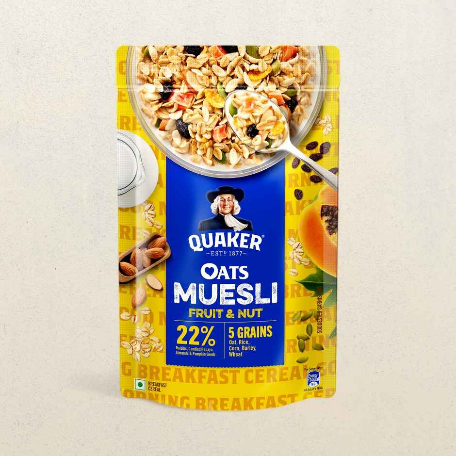 Quaker Oats Fruit And Nut Muesli