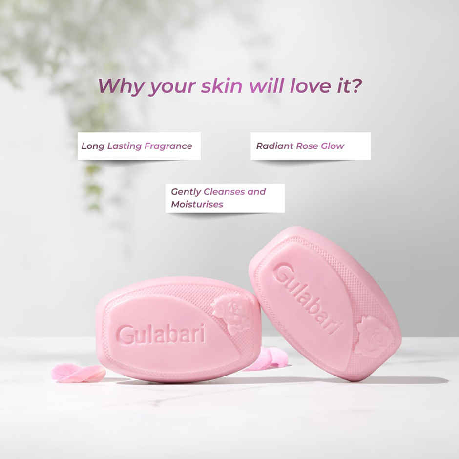 Dabur Gulabari Pure Rose Soap