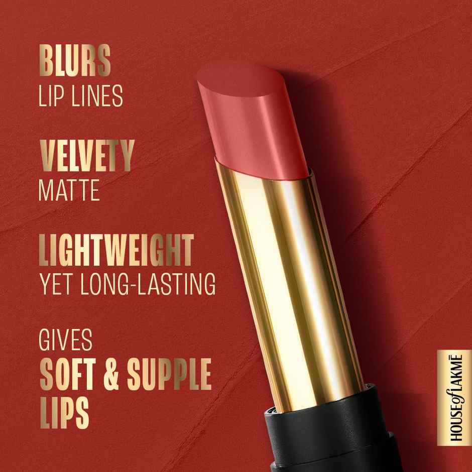 Lakme Absolute Beyond Matte Lip 103 RedRose