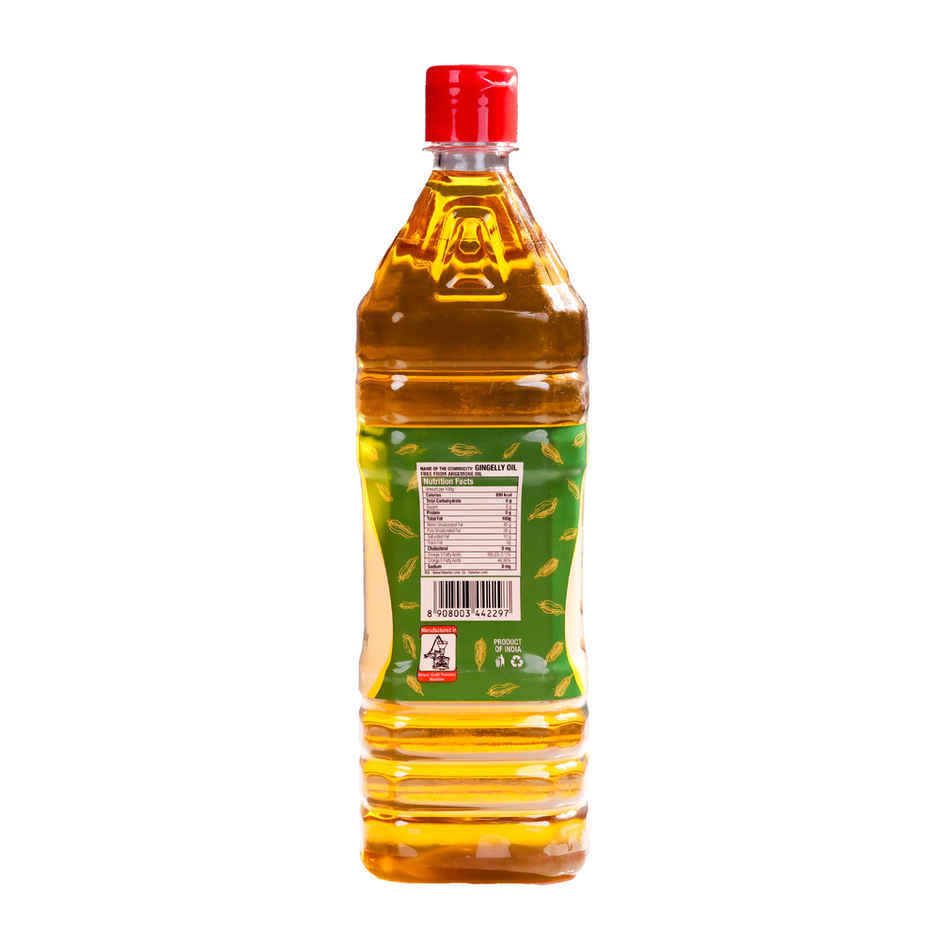 Ras Chekku Gingelly Oil Bottle - Cold Pressed Oil