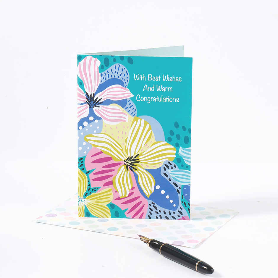 Archies Best Wishes & Congratulation Greeting Card