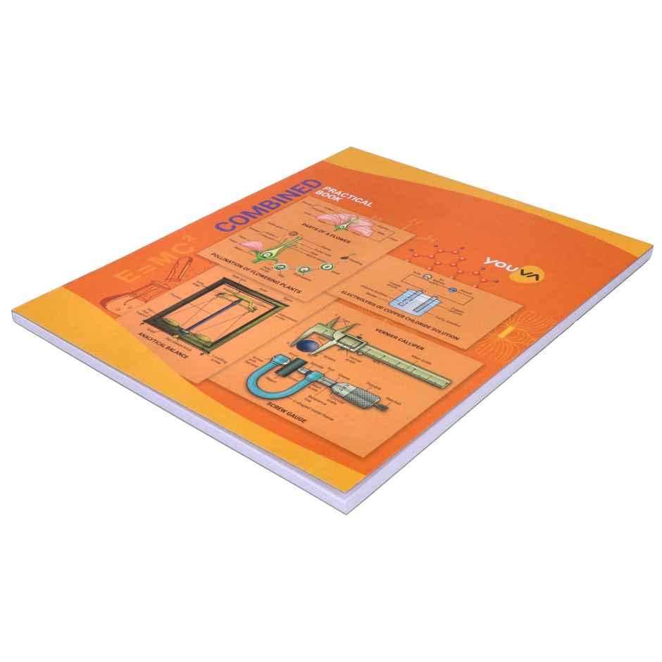 Navneet Youva | Hard Bound Combined SMART Practical Book Ruled&Plain sides (22 x 27 cm, 172 Pages)