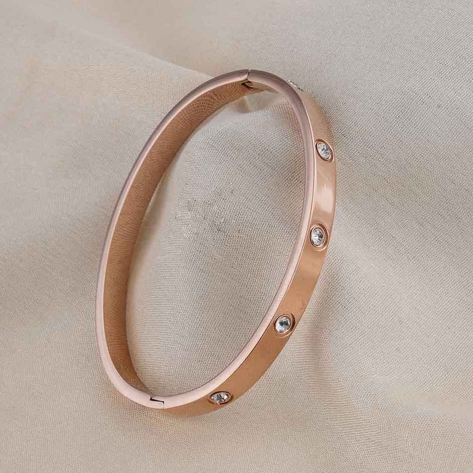 Palmonas Crystal Love Bangle Bracelet