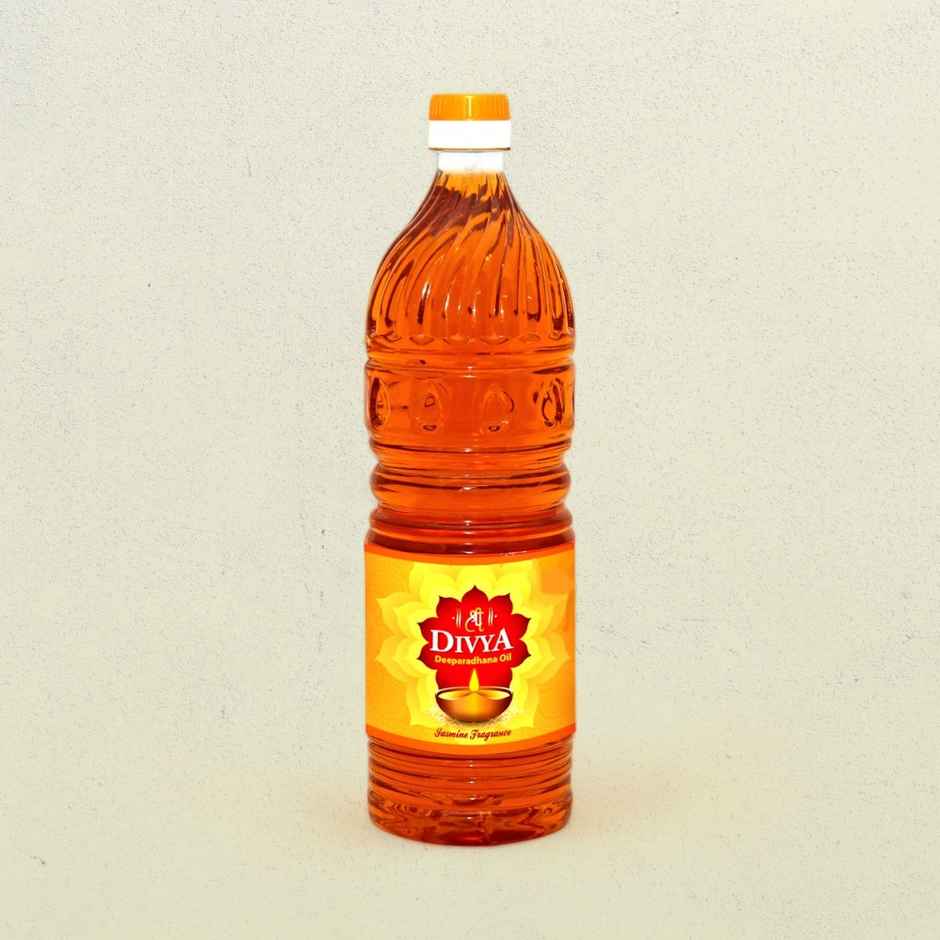 A.S. Brand Sri Divya Deeparadhana Oil Bottle