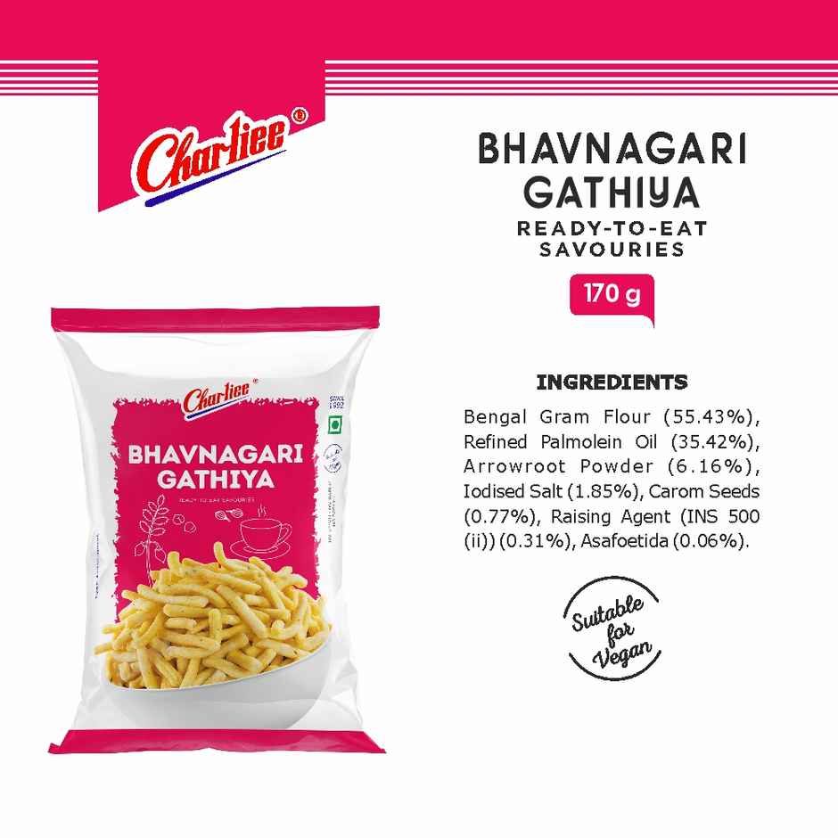 CHARLIEE Bhavnagari Gathiya