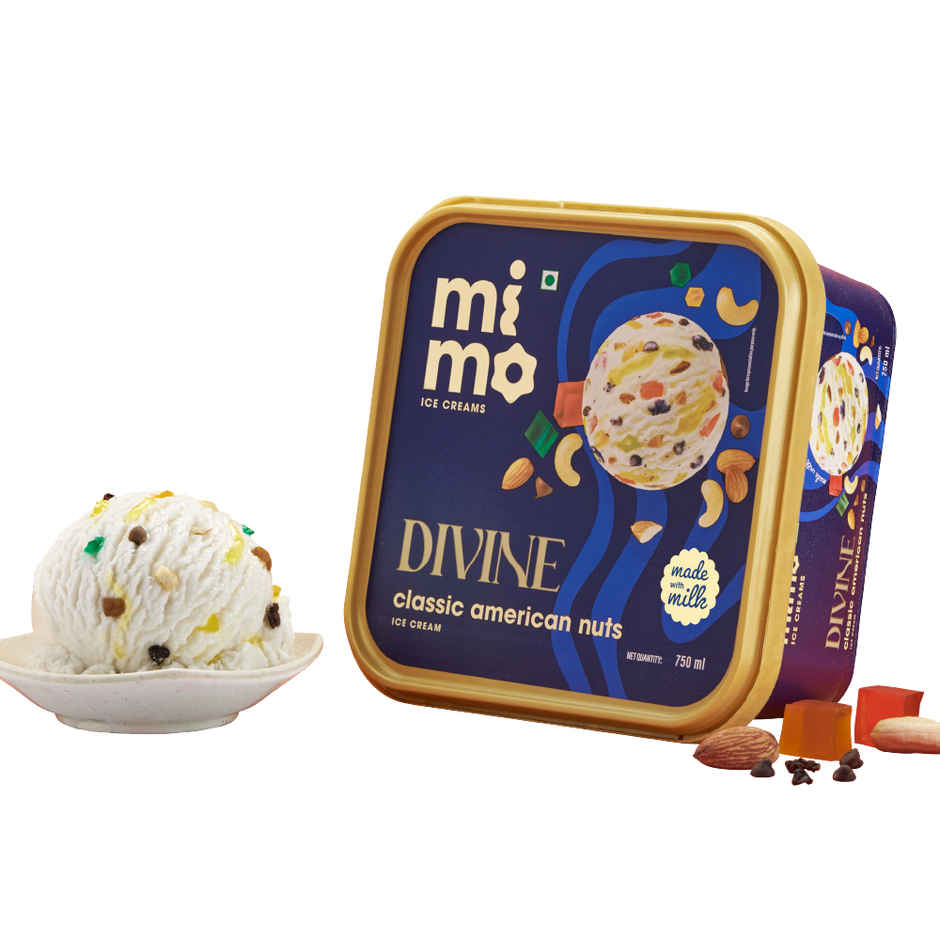 Mimo Classic American Nuts Divine Ice Cream Tub