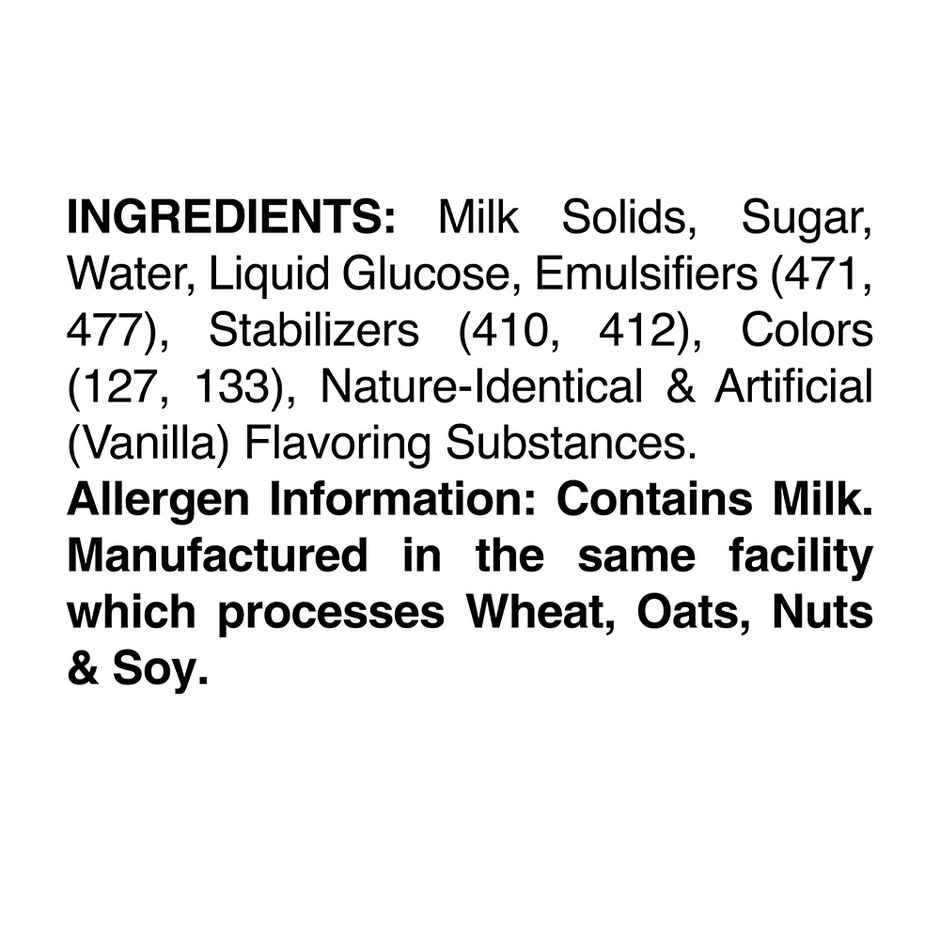 Arun Vanilla And Blackcurrant Ice Cream Cup