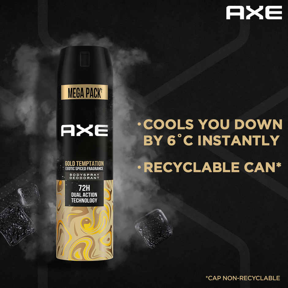 Axe Gold Temptation Long Lasting Deodorant Bodyspray For Men