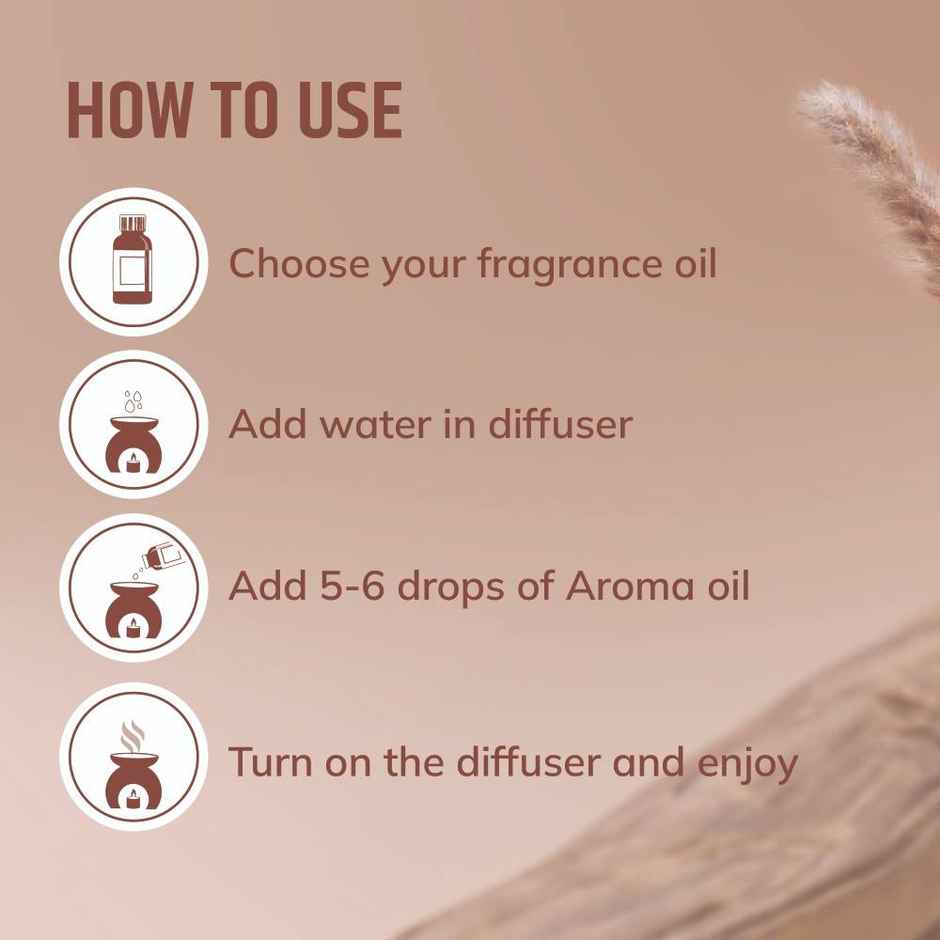 Aromahpure Fragrance Oil | Sandalwood Aroma Oil for Home Fragrance