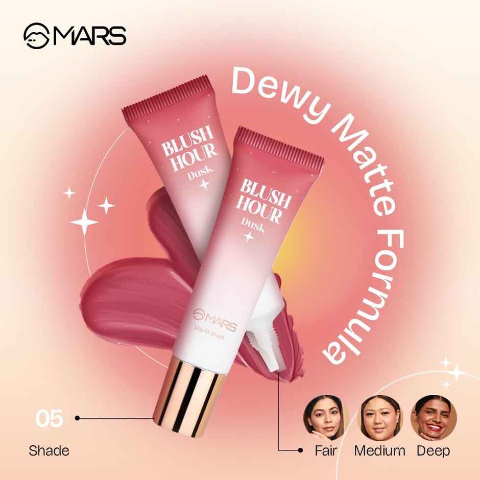 MARS Cosmetics Liquid Blush Hour 05 - Dusk 12.0 ml