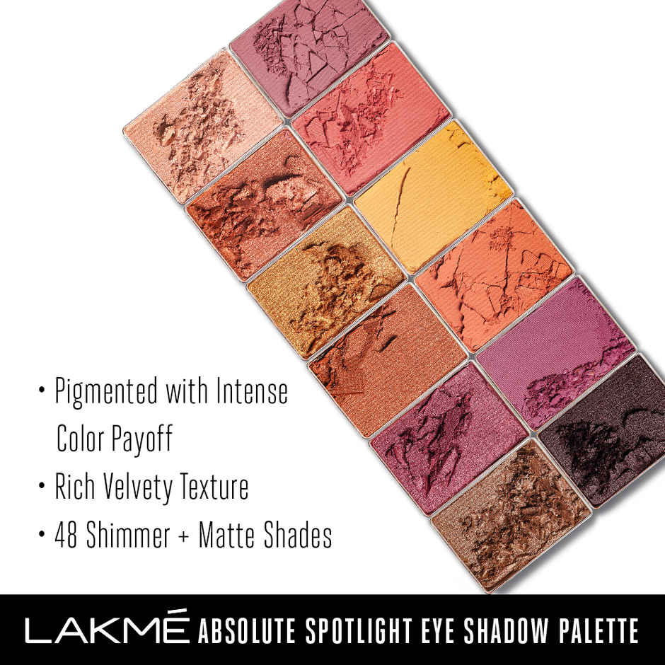 Lakme Glitterati Chroma Chic Eye Shadow Palette | Sundowner