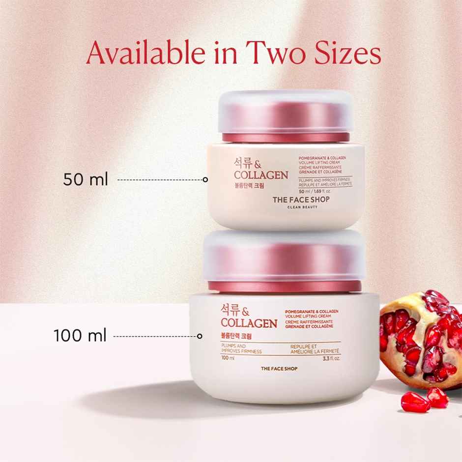 The Face Shop Pomegranate And Collagen Volume Lifting Cream (Unisex)