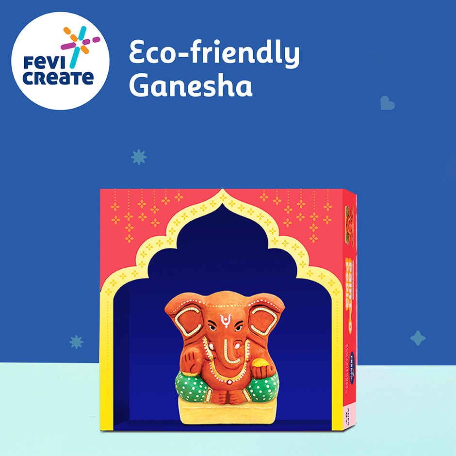 Eco-Friendly | Pidilite Ganesha Idol DIY Kit | Fevicreate