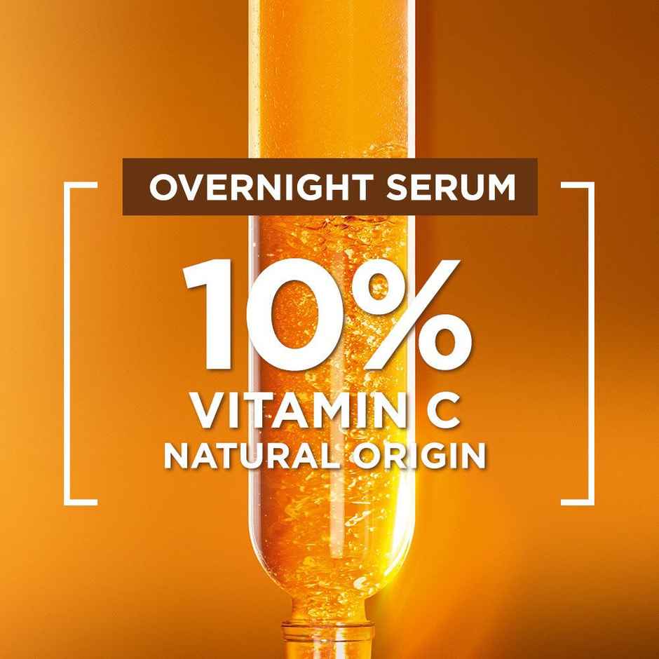 Garnier Bright Complete Overnight Booster Serum - 10% Pure Vitamin C