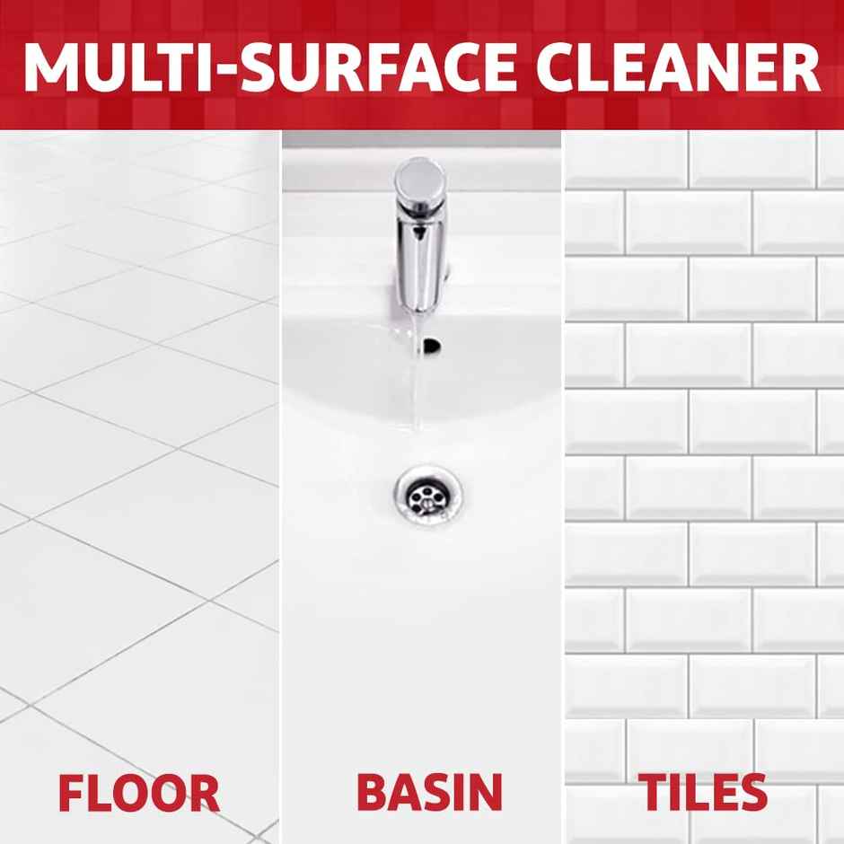 Harpic Disinfectant Bathroom Cleaner Liquid Floral(1l) & Harpic Disinfectant Bathroom Cleaner Liquid Lemon(1l) Combo