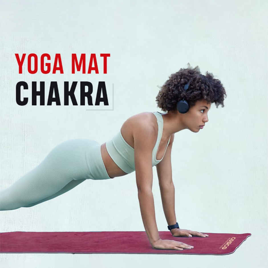 Cosco Yoga Mat Chakra | 6 mm | Assorted