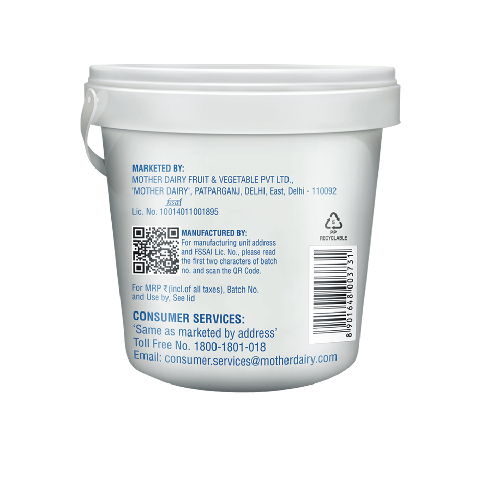 Mother Dairy Thick & Tasty Curd Tub