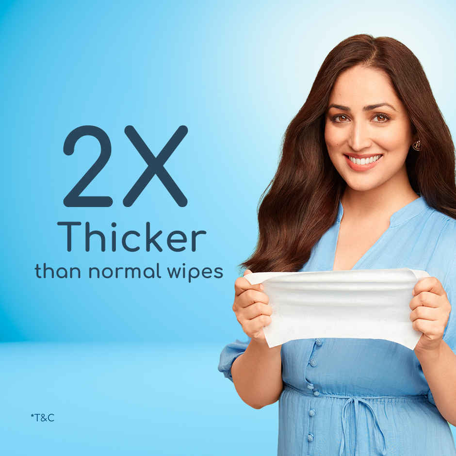 Little's AquaSense Baby Wipes | 100% Biodegradable Aloe Vera Pure Water Wipes for Sensitive Skin