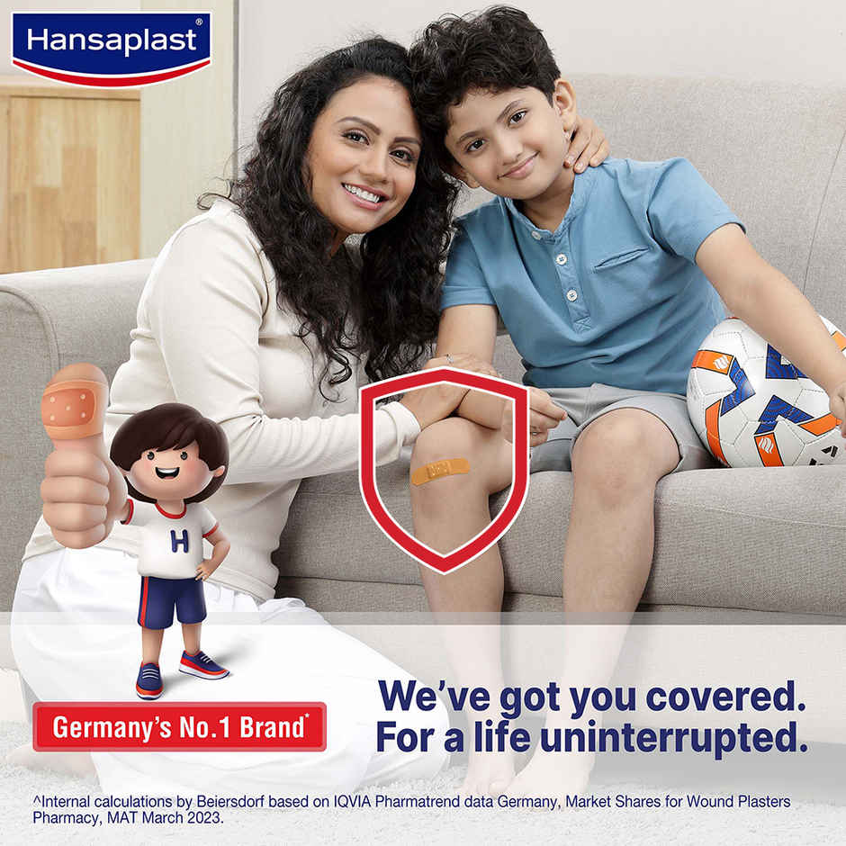 Hansaplast Regular Antiseptic Bandage Pack Of 20 Combo