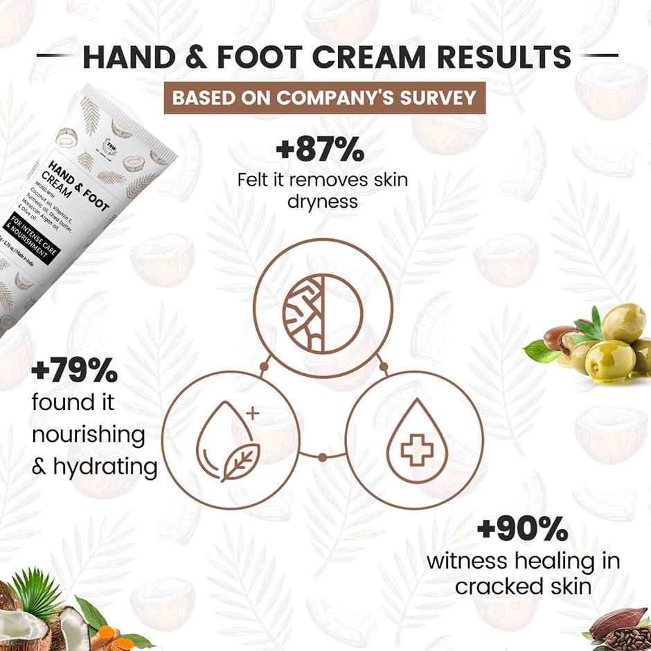 TNW The Natural Wash Coconut Hand & Foot Cream