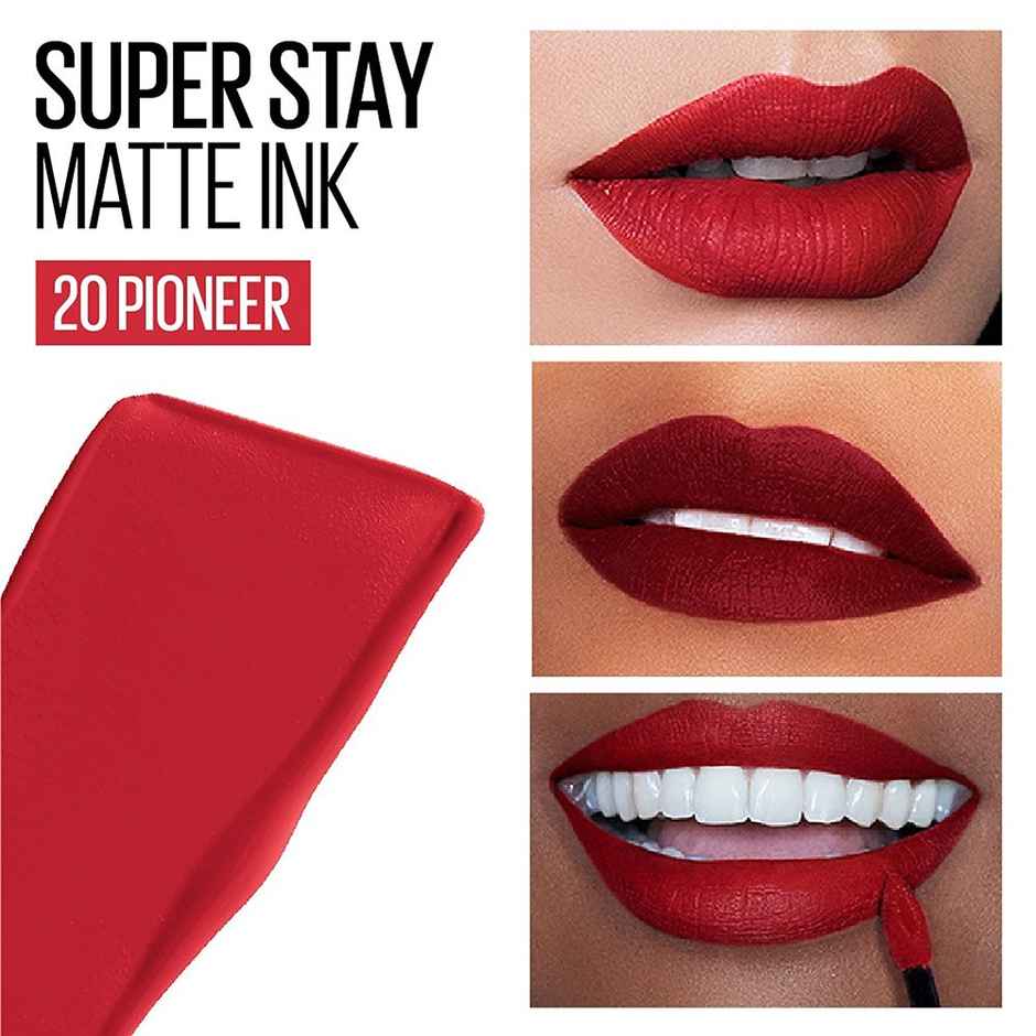 Maybelline Super Stay Matte Ink Liquid Lipstick, 20 Pioneer
