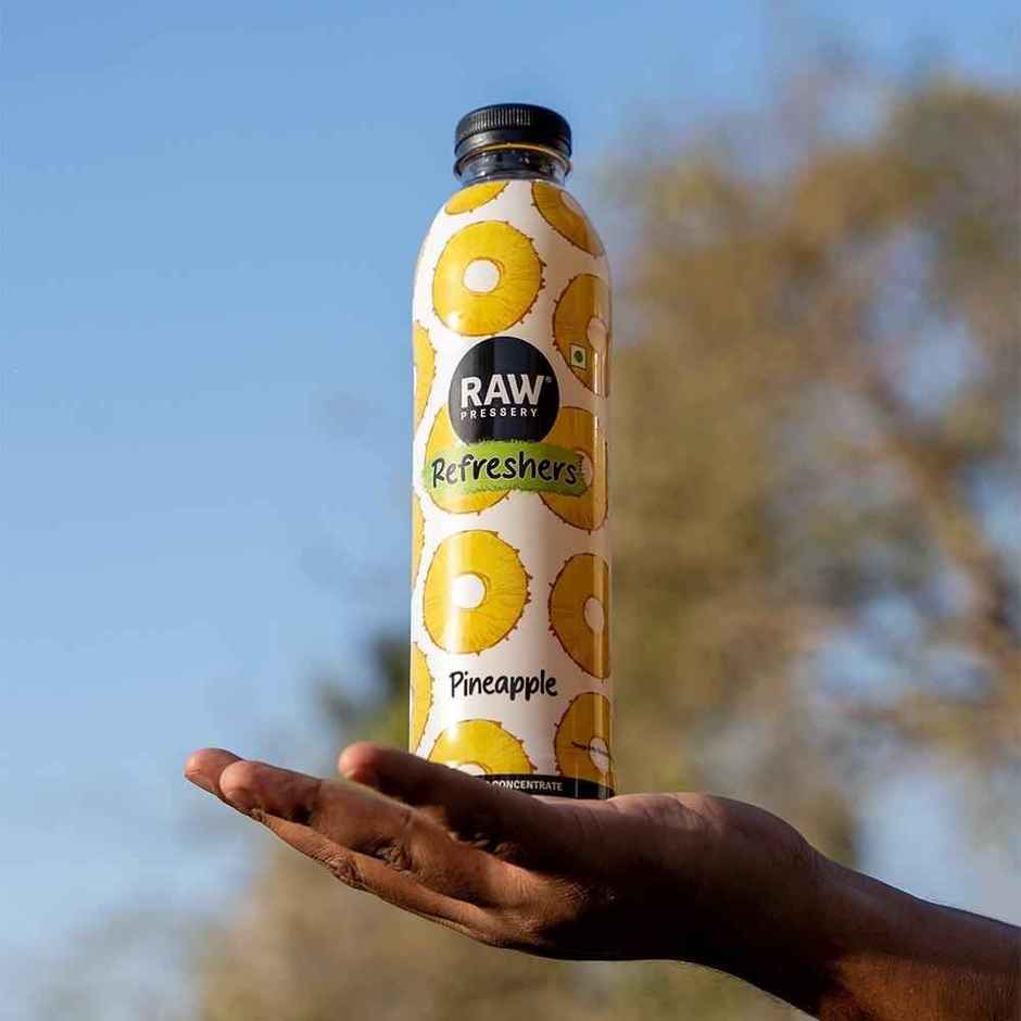 RAW Pressery Refreshers Pineapple Juice  Fruit Juice  Not From Concentrate