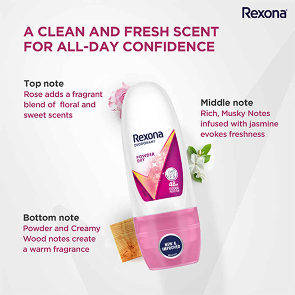 Rexona Powder Dry Roll On Deodrant for Women