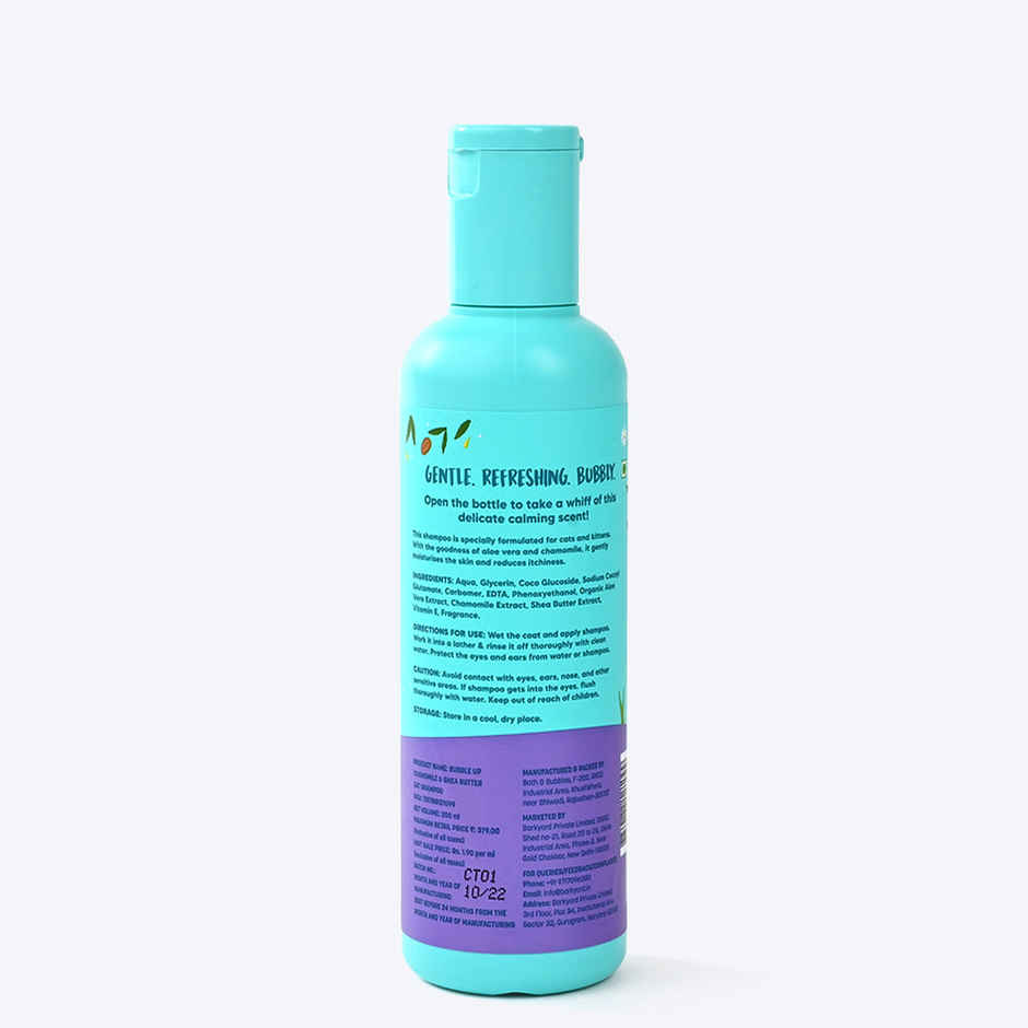 HUFT Bubble Up Cat Shampoo - Chamomile & Shea Butter