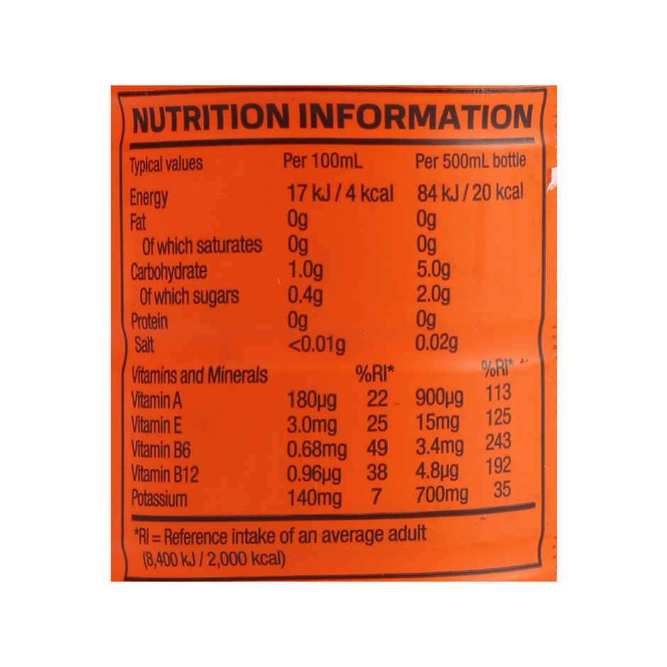 Prime Hydration Orange Energy Drink