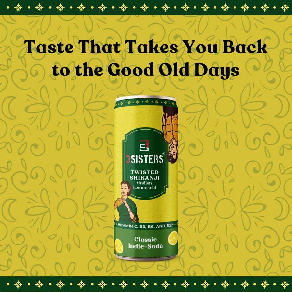 3 Sisters Shikanji Soda